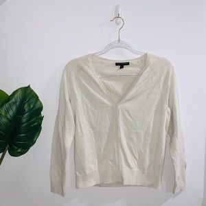 3/$30 Banana Republic Cream Button Up Cardigan